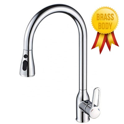 touch kitchen faucet pull out  sink water touch faucet pull down kitchen tap